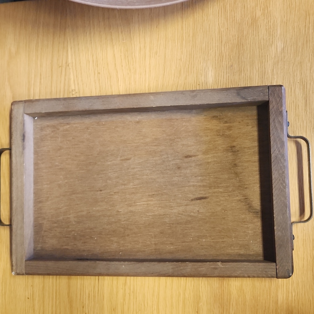 Vintage tea tray.